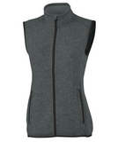 LADIES PACIFIC HEATHERED VEST