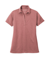 Port Authority ® Ladies Heathered Silk Touch ™ Performance Polo