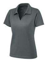 LADIES SPORT-TEK DRI-MESH V-NECK POLO *