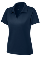 LADIES SPORT-TEK DRI-MESH V-NECK POLO *