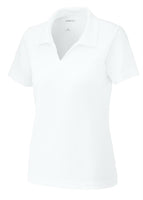 LADIES SPORT-TEK DRI-MESH V-NECK POLO *