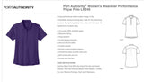 Port Authority® Womens  Wearever Performance Pique Polo