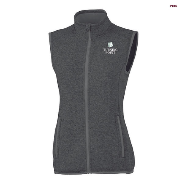 LADIES PACIFIC HEATHERED VEST