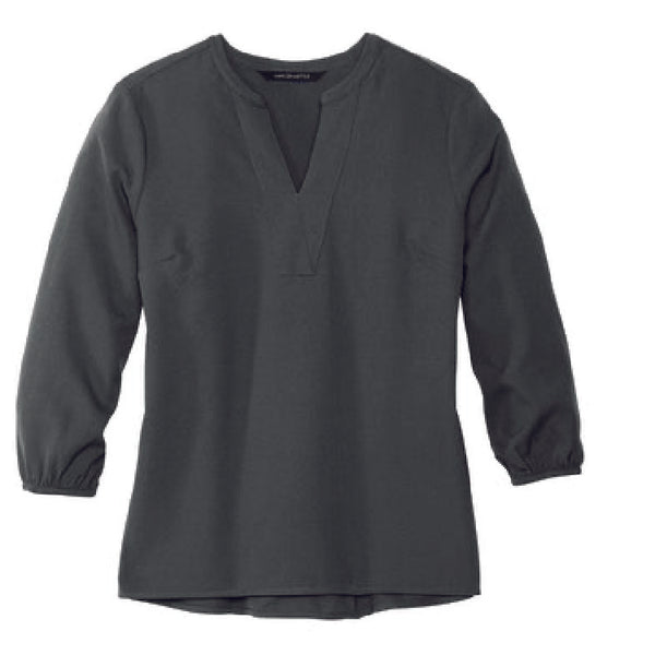 MERCER+METTLE™ Women's Stretch Crepe 3/4-Sleeve Blouse