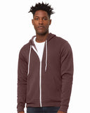 BELLA+CANVAS - Unisex Sponge Fleece Full-Zip Hoodie