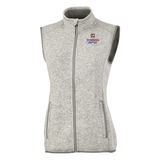 LADIES PACIFIC HEATHERED VEST