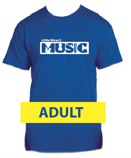 ADULT Royal T-Shirt - Little Silver Music
